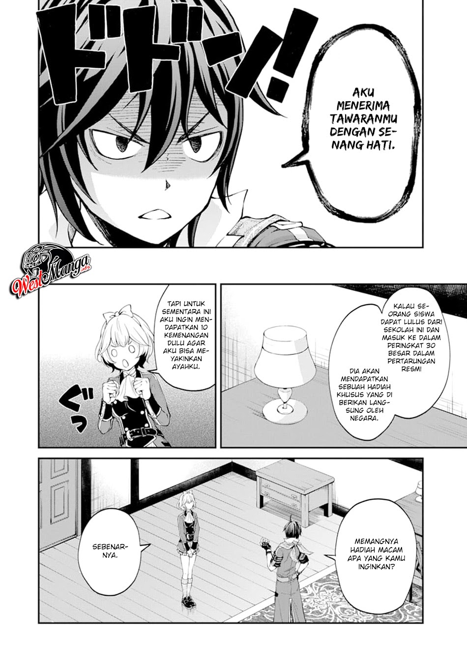 Saisoku Musou No B-kyuu Mahou Tsukai Chapter 08 Bahasa Indonesia